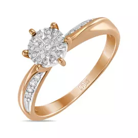 Золотое Кольцо c бриллиантами