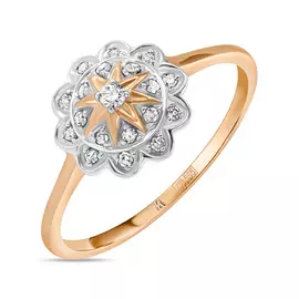 Золотое Кольцо c бриллиантами