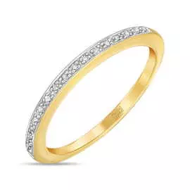 Золотое кольцо c бриллиантами