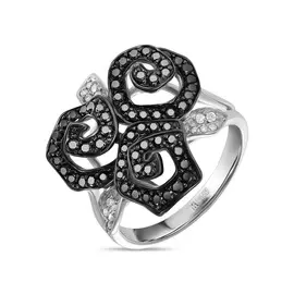 Золотое кольцо c бриллиантами