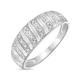 Золотое кольцо c бриллиантами