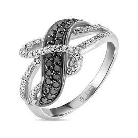 Золотое кольцо c бриллиантами