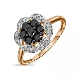 Золотое кольцо c бриллиантами