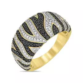 Золотое кольцо c бриллиантами