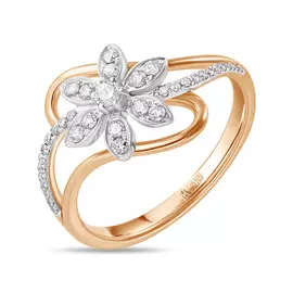 Золотое Кольцо c бриллиантами