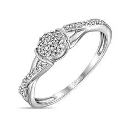 Золотое кольцо c бриллиантами