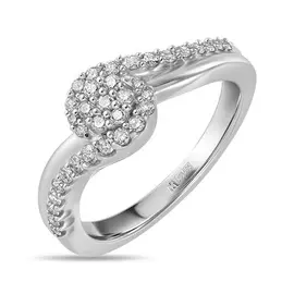 Золотое кольцо c бриллиантами