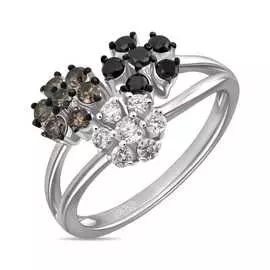 Золотое кольцо c бриллиантами