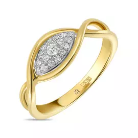 Золотое Кольцо c бриллиантами