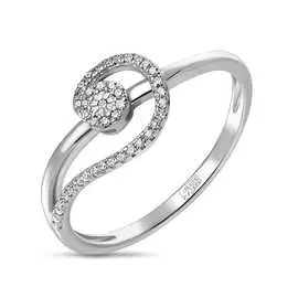 Золотое кольцо c бриллиантами