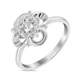 Золотое кольцо c бриллиантами