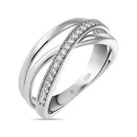 Золотое кольцо c бриллиантами