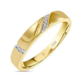 Золотое кольцо c бриллиантами