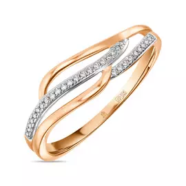 Золотое Кольцо c бриллиантами