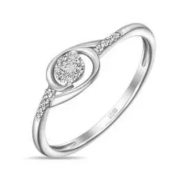 Золотое кольцо c бриллиантами