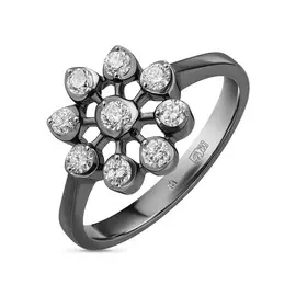 Золотое кольцо c бриллиантами