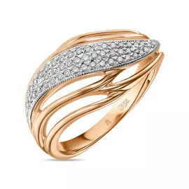 Золотое Кольцо c бриллиантами