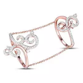 Золотое кольцо c бриллиантами