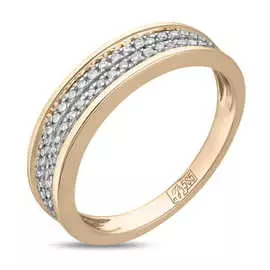 Золотое кольцо c бриллиантами