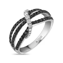 Золотое кольцо c бриллиантами