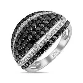 Золотое кольцо c бриллиантами