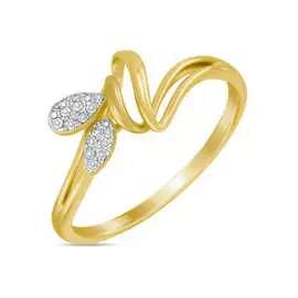 Золотое Кольцо c бриллиантами