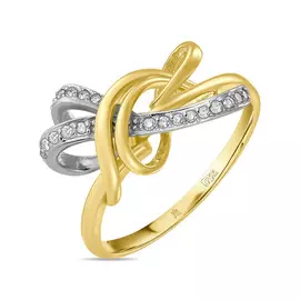 Золотое кольцо c бриллиантами