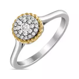 Золотое Кольцо c бриллиантами