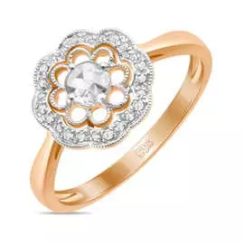 Золотое кольцо c бриллиантами