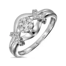 Золотое кольцо c бриллиантами