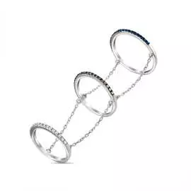 Золотое кольцо c бриллиантами