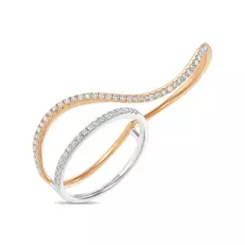 Золотое кольцо c бриллиантами