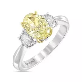 Золотое кольцо c бриллиантами