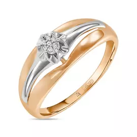 Золотое Кольцо c бриллиантами