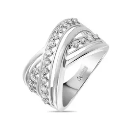 Золотое кольцо c бриллиантами