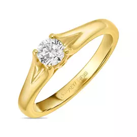 Золотое Кольцо c бриллиантами