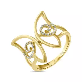 Золотое Кольцо c бриллиантами