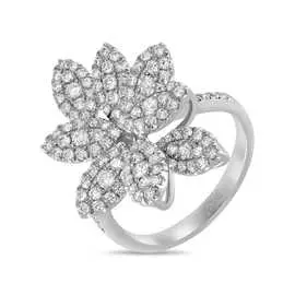 Золотое кольцо c бриллиантами