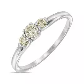 Золотое кольцо c бриллиантами