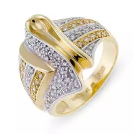 Золотое Кольцо c бриллиантами