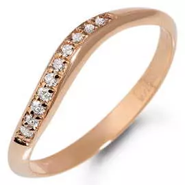 Золотое кольцо c бриллиантами