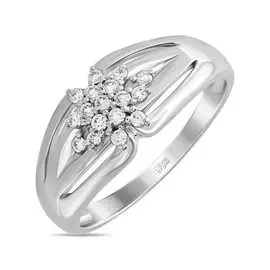 Золотое кольцо c бриллиантами