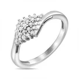 Золотое кольцо c бриллиантами