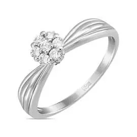 Золотое кольцо c бриллиантами