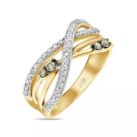 Золотое Кольцо c бриллиантами