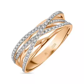 Золотое Кольцо c бриллиантами