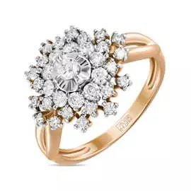 Золотое Кольцо c бриллиантами