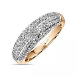 Золотое Кольцо c бриллиантами