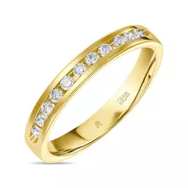 Золотое кольцо c бриллиантами