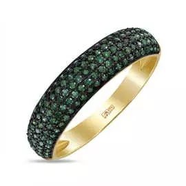 Золотое кольцо c бриллиантами